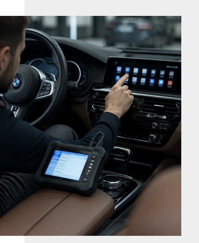 Установка приложений и мультимедиа сервисов BMW в Топках