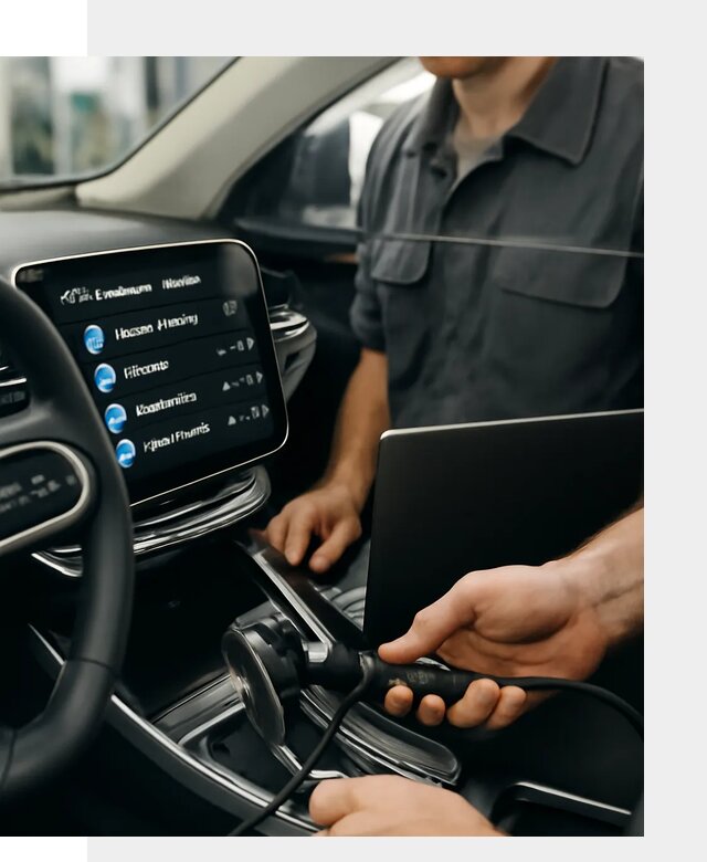 Установка приложений Geely для мультимедиа автомобиля в Топках