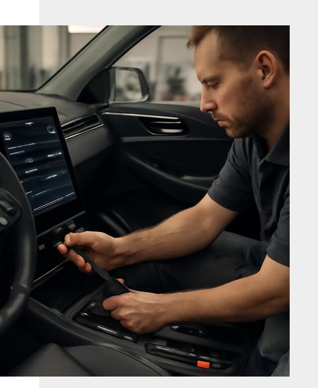 Восстановление автомобиля после русификации в Топках