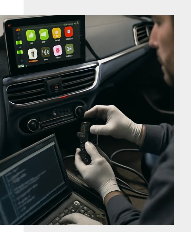 Активация Apple CarPlay в Топках для штатной мультимедиа