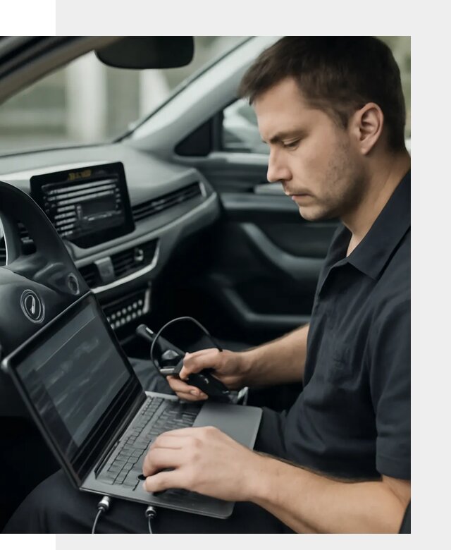 Настройка телематики автомобиля под ключ для авто в Топках