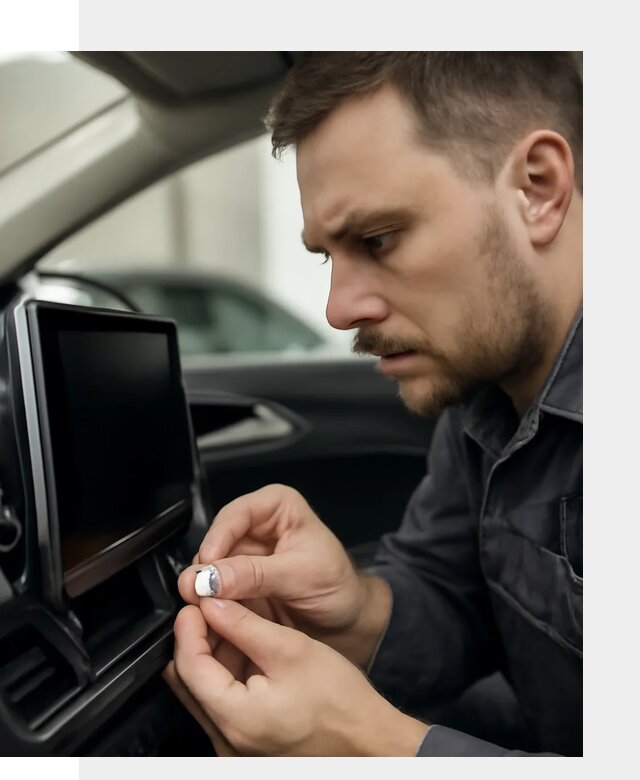 Установка SIM карты в авто для мультимедиа в Топках