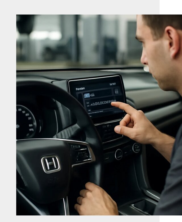 Русификация панели приборов Honda в Топках по цене 5067 ФастМобиль-Тпк
